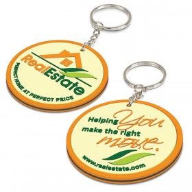 PVC Moulded Keyrings (2 Side)